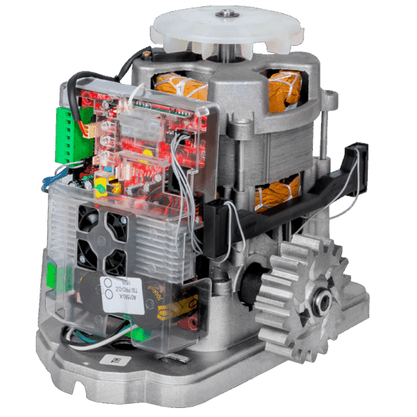 Motor para portón corredizo Garen KDZ 1/2 HP TSi rápido kit completo - Imagen 2