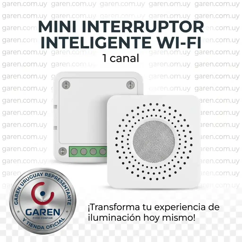 Mini interruptor inteligente WiFi Garen 1 canal