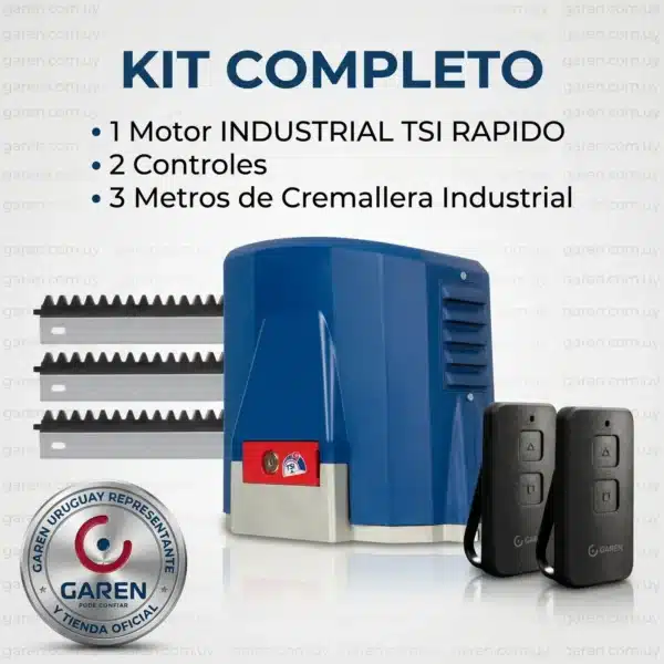 Motor para portón corredizo Garen Grand KDZ 1500 TSi Pro condominio