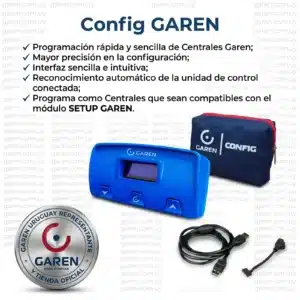 Programador Garen CONFIG para centrales