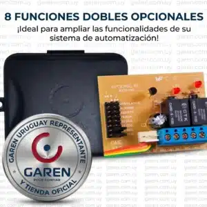 Módulo Garen 8 funciones dobles opcionales