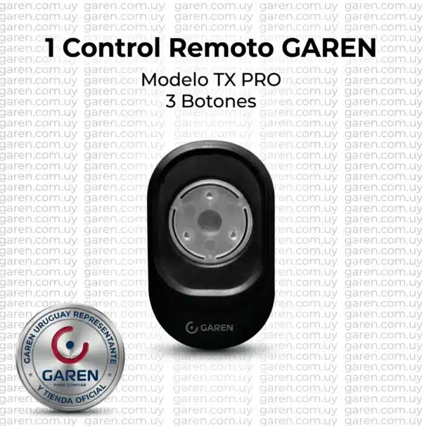 Control remoto Garen TX Pro 3 botones