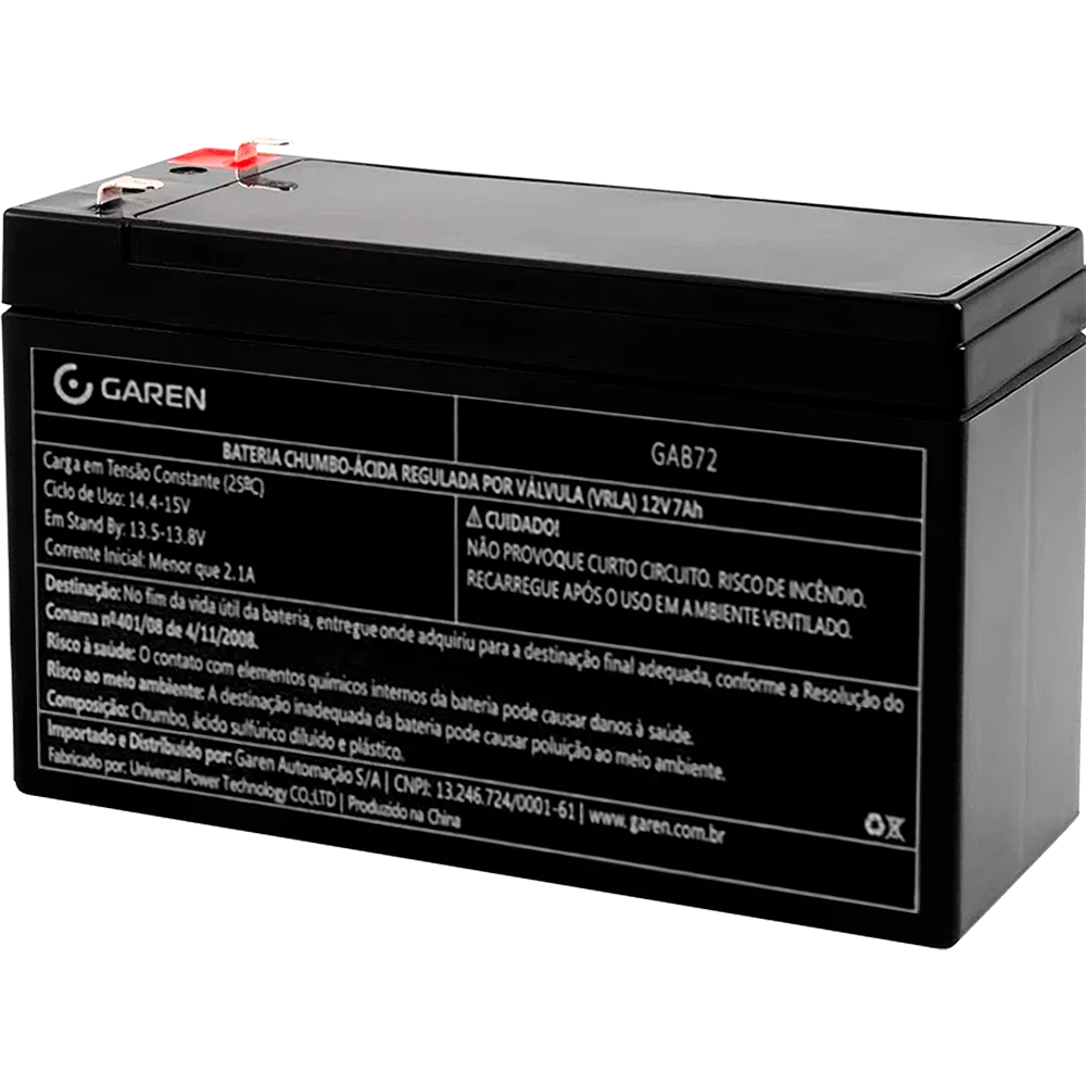 Batería 12 V 7 Ah sellada (VRLA)