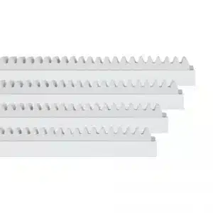 Cremallera blanca 1 m para portón corredizo