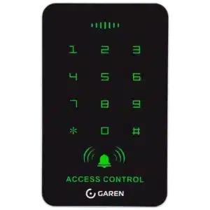 Lector con teclado táctil para control de acceso