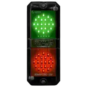 Semáforo Garen 12 V luz roja y verde